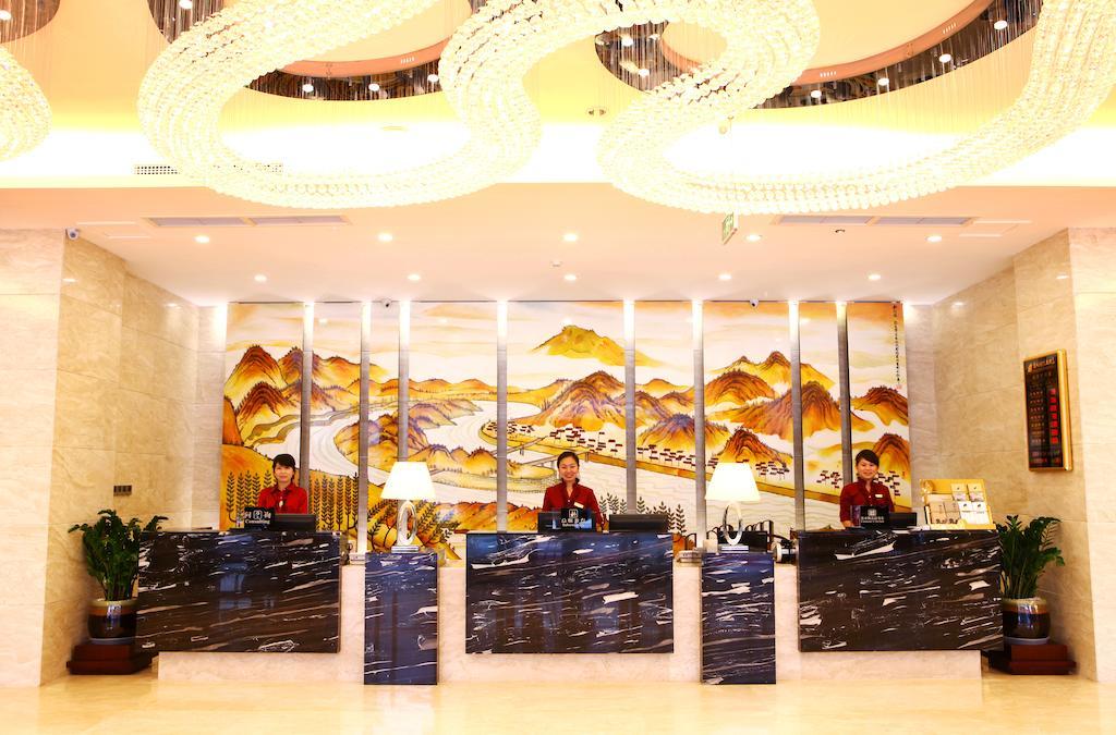 Mingcheng Times Hotel Chengdú Exterior foto